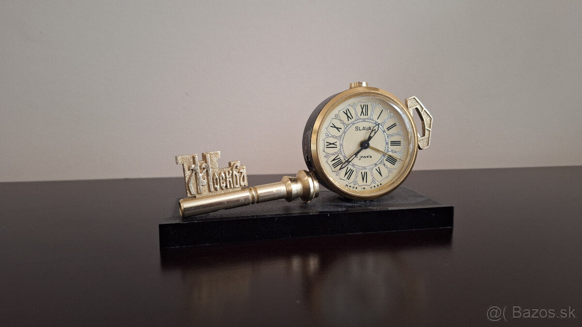 Stolové hodiny Slava - MOSKVA