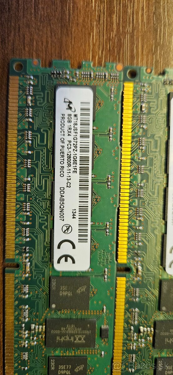 Predam pamäte RAM 12800R 8gb