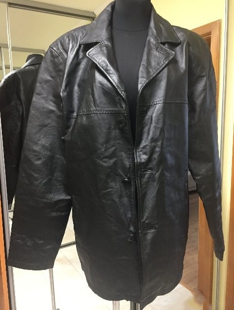 Pánsky kožený kabát DIFFERENT veľ.XL