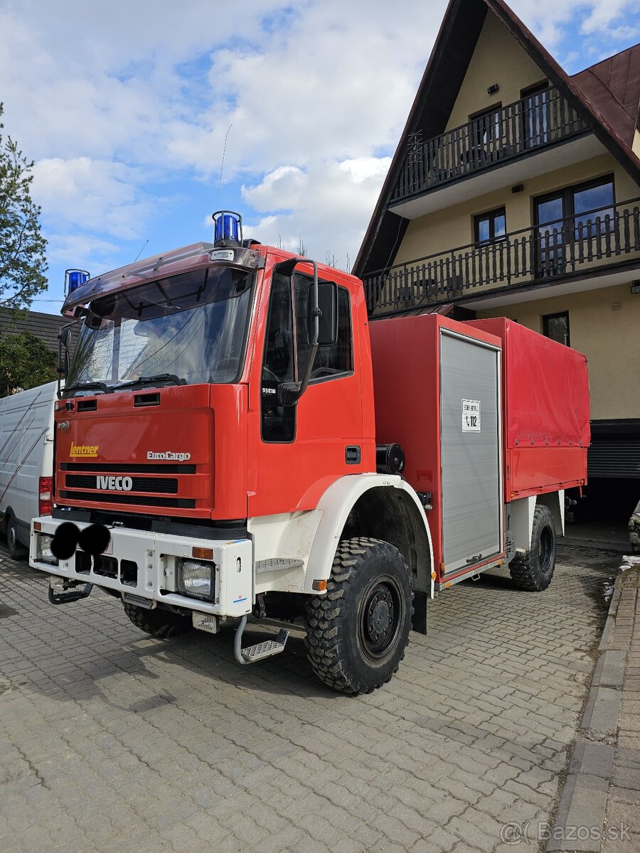 Iveco Eurocargo 4x4 Top stan Ako novy 28tysic km hasici Vrtn