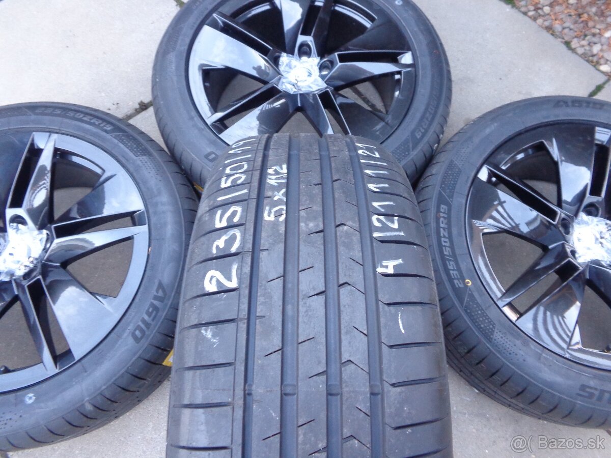 5x112 R19 letna sada kolies Kodiaq Tarraco Tiguan Q3