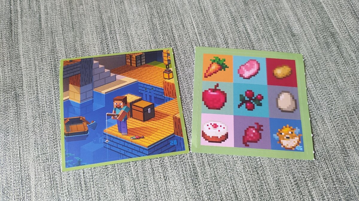 Minecraft nálepky Jednota
