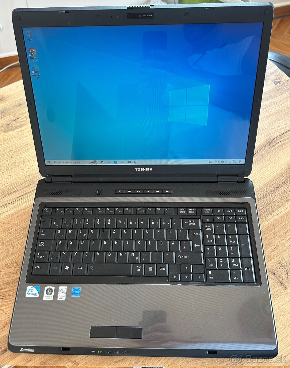 Notebook Toshiba Satellite L350 17”