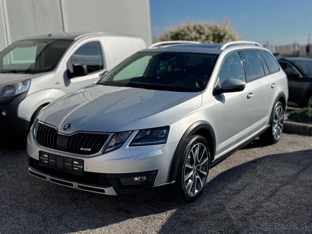 Škoda Octavia Scout 2.0 TDI DSG 4x4 135KW CANTON/ACC/PANORAM