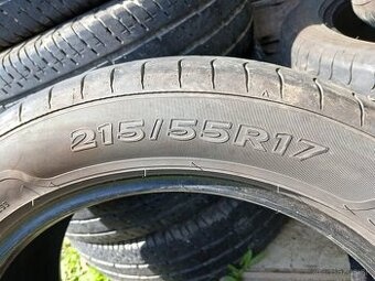 predam 4kusi letné pneumatiky 215/55r17