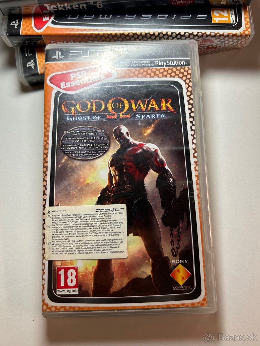 God of War Ghost Of Sparta PSP