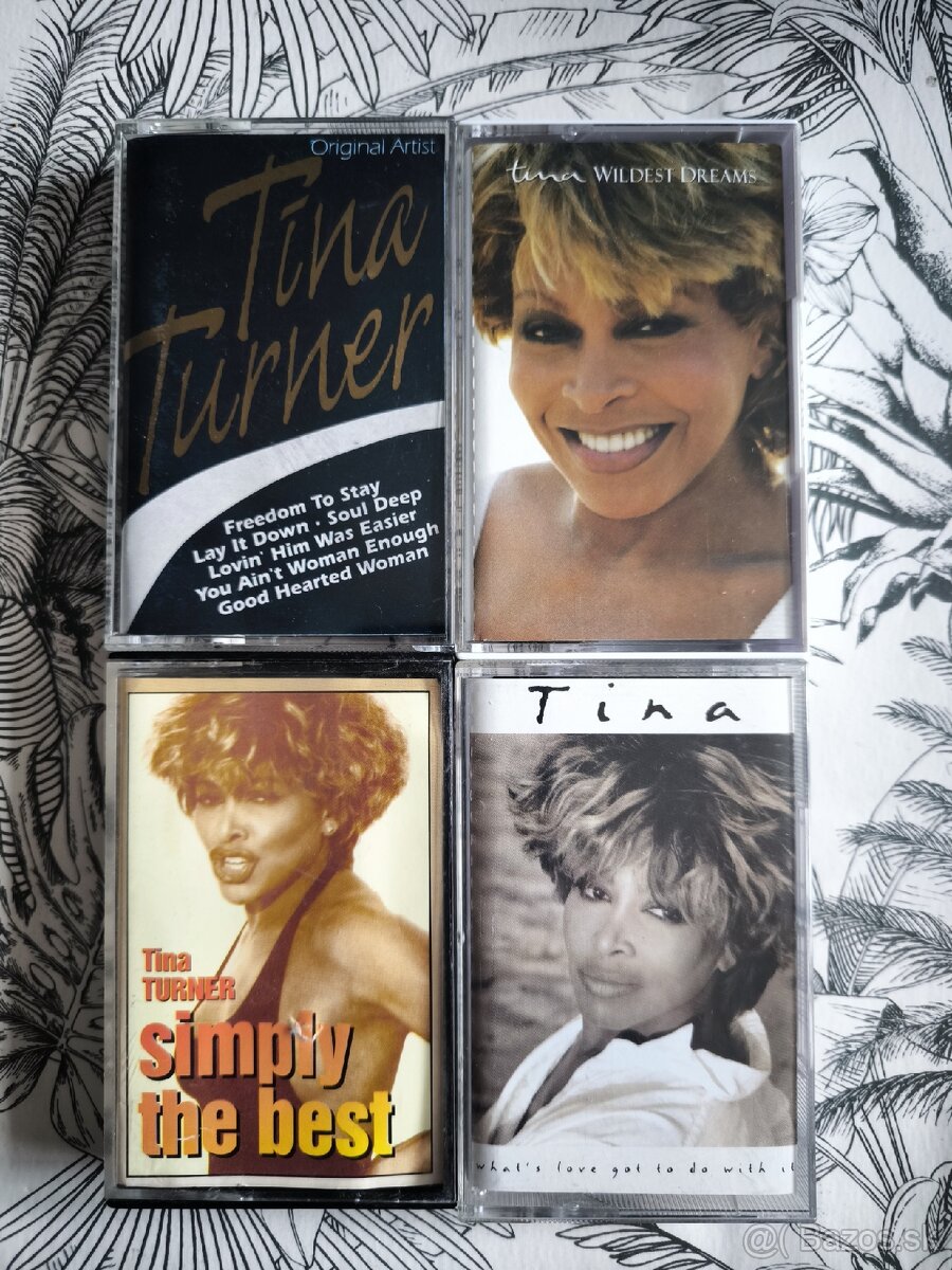 MC kazety originalky Tina Turner