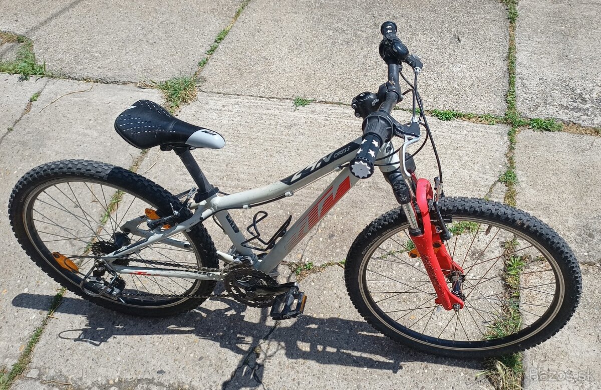 detsky horsky bicykel KTM 24 Cross 3x6 Shimano