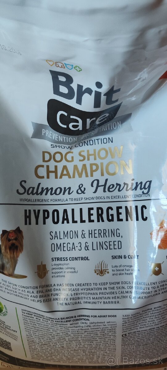 Granule pre psa Brit care Salmon & Herring