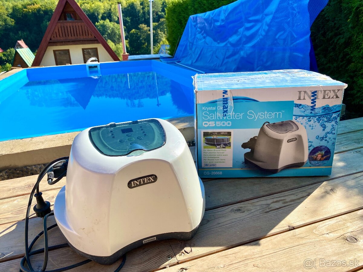 Solivator Filtrácia Intex Krystal Clear Saltwater System QS5