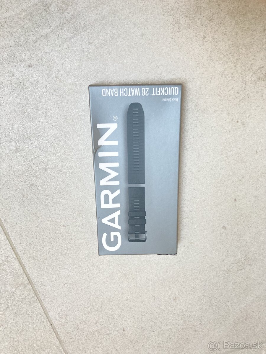 Garmin remienok Quickfit 26mm CIERNY - Nový