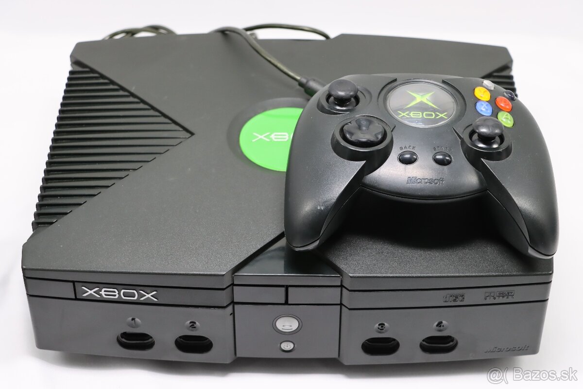 Microsoft Xbox Classic – konzola + originálne príslušenstvo