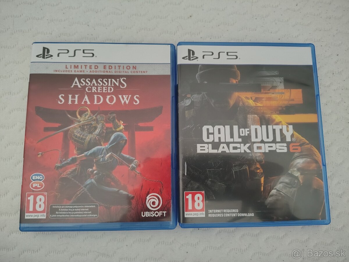 Predám hry na ps5