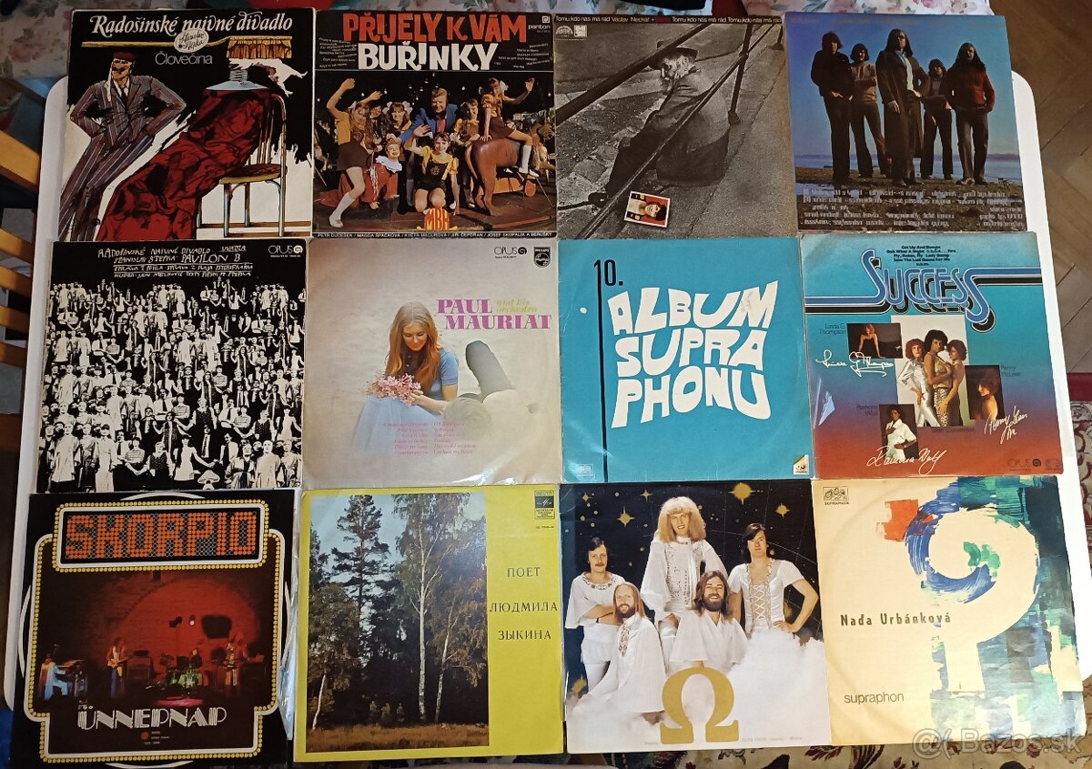 Predám zbierku vinylových platní
