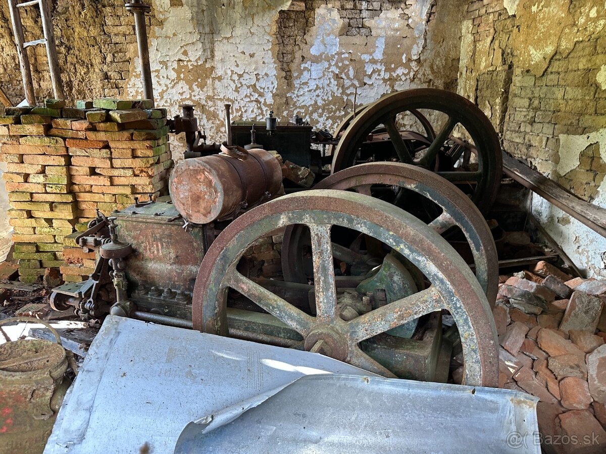 Staré motory , mlyn.