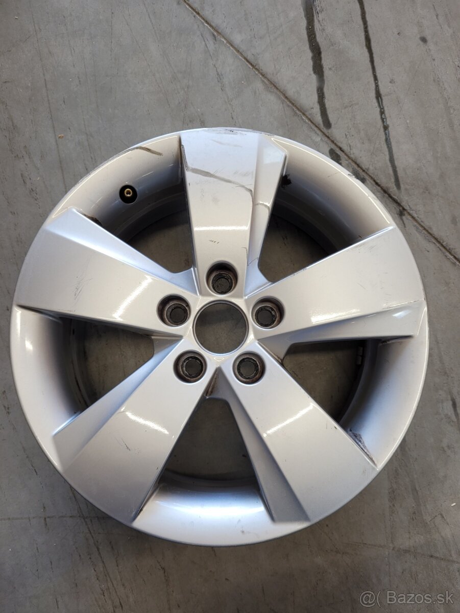 Predám originál ALU disk ŠKODA 6J x 15H2 ET38