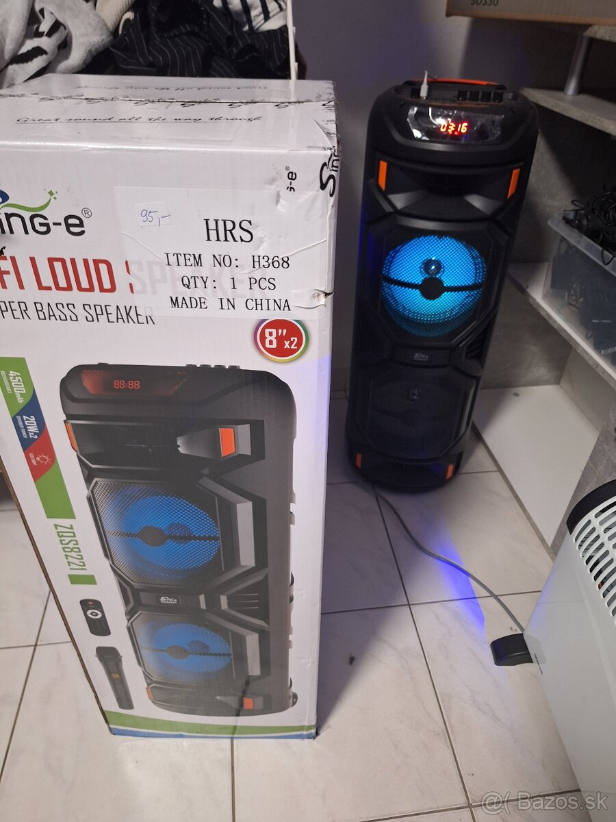 Party Reproduktor Bazár u Milusky