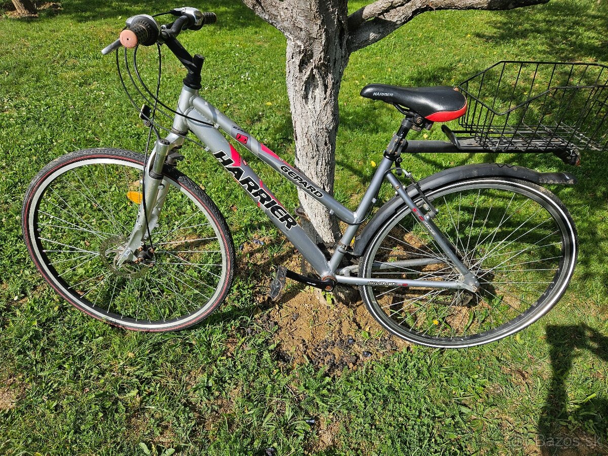 Crossový odpružený bicykel
