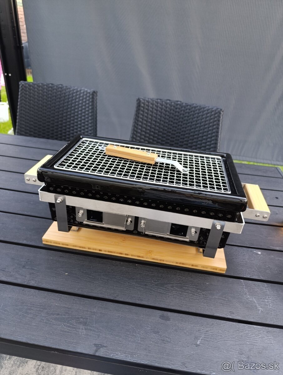 Stolný keramický gril Hibachi