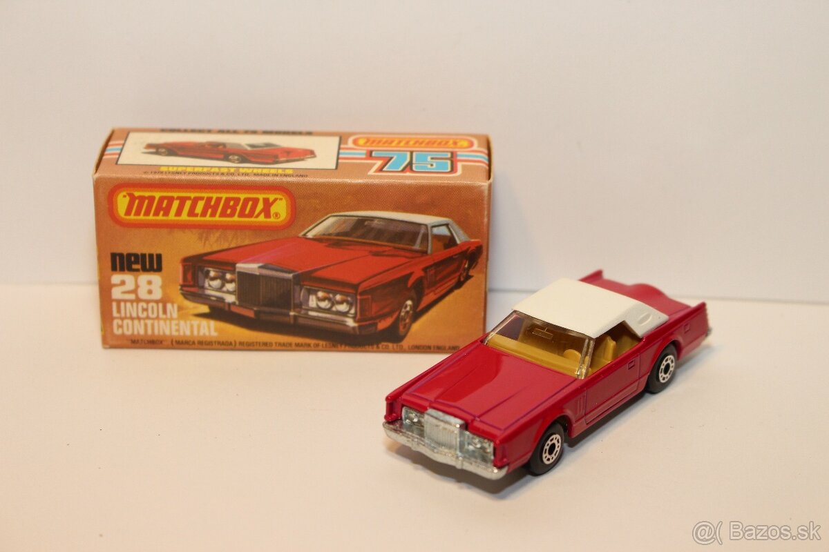 Matchbox SF Lincoln continental