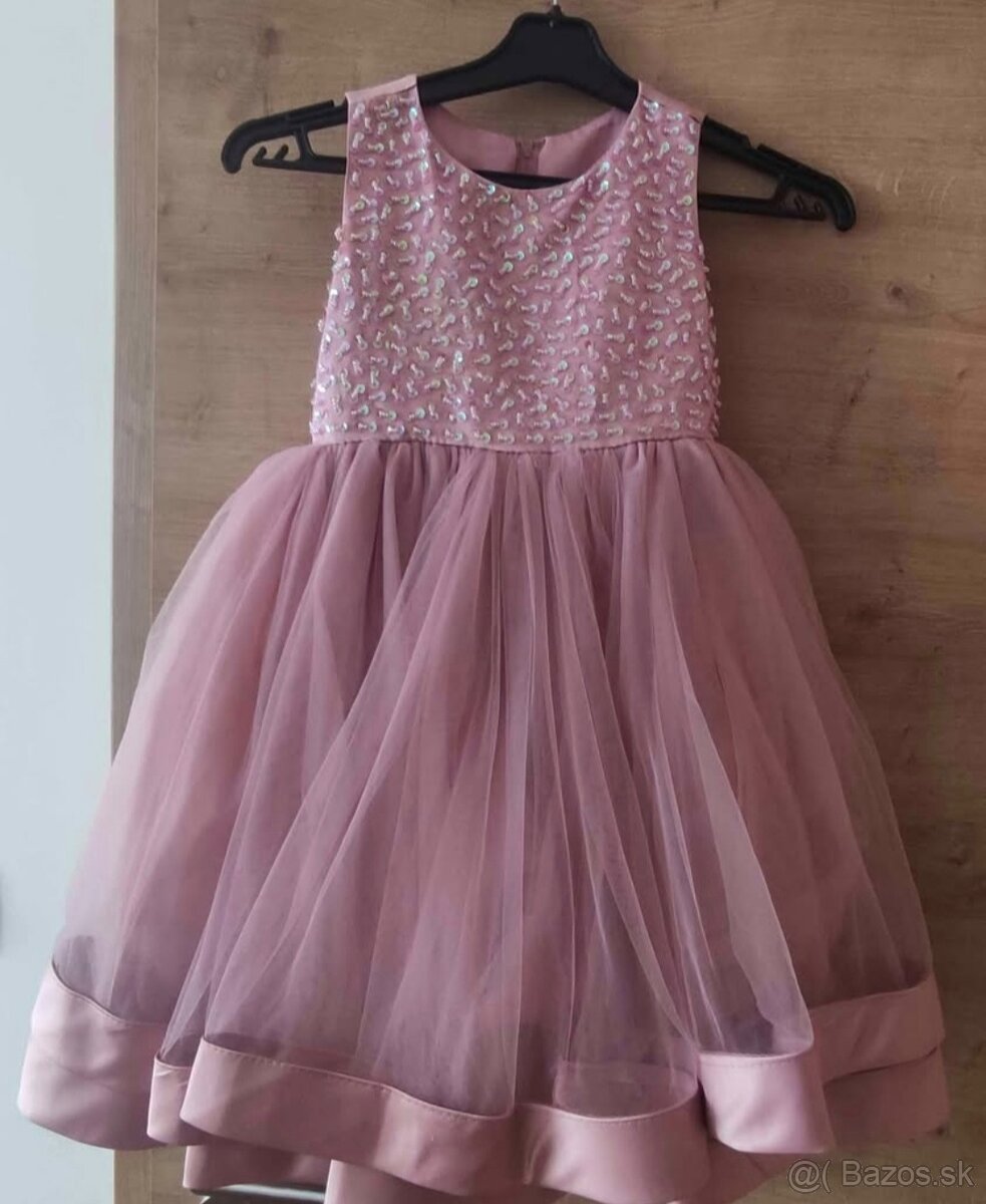 Spoločenské šaty+svetrík