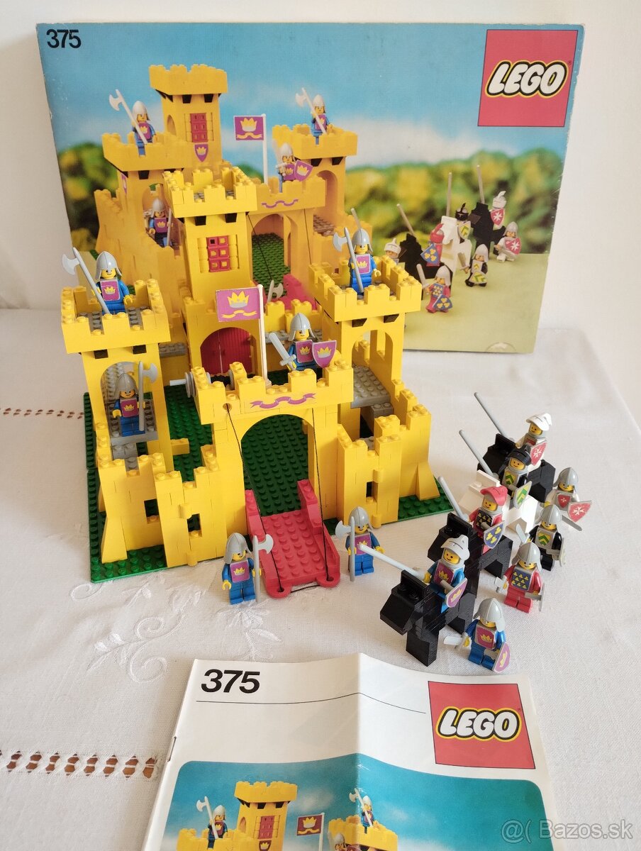 LEGO 375 Castle s krabicou a návodom