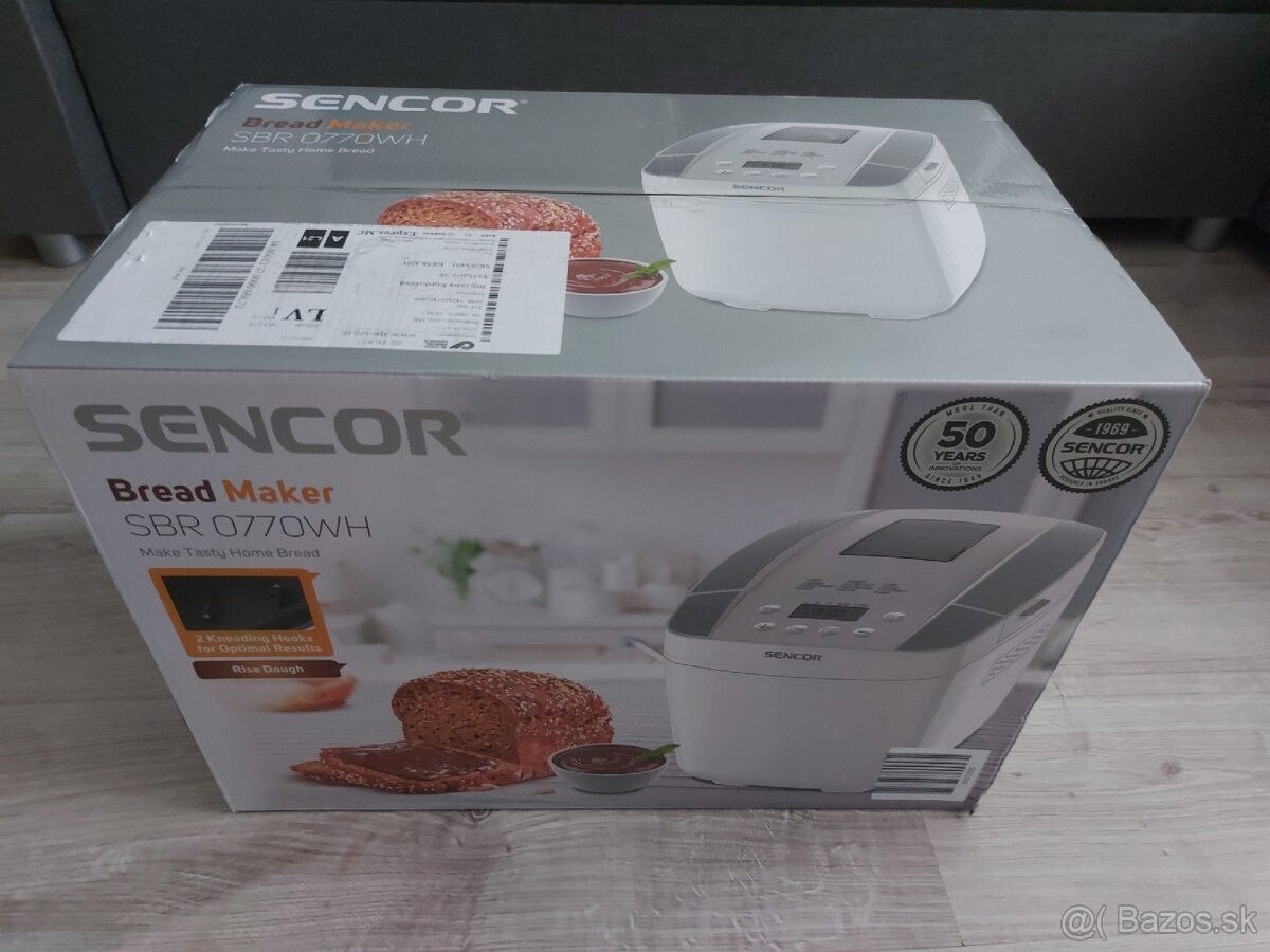 Domáca pekáreň chleba SENCOR SBR 0770WH (NOVÁ)
