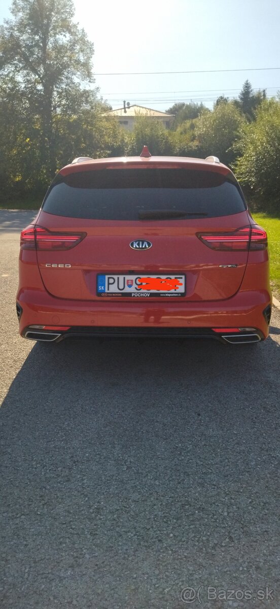 Kia Ceed SW GT line nafta DPH 2020 90000km záruka