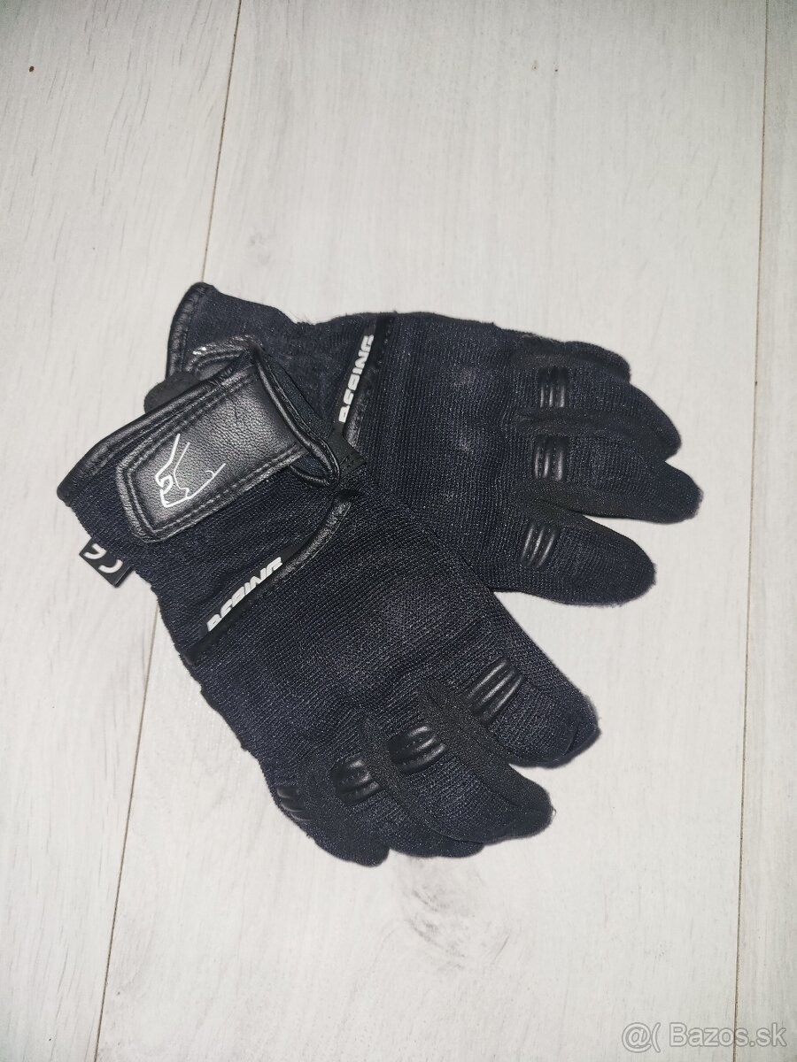 Detské rukavice na motorku