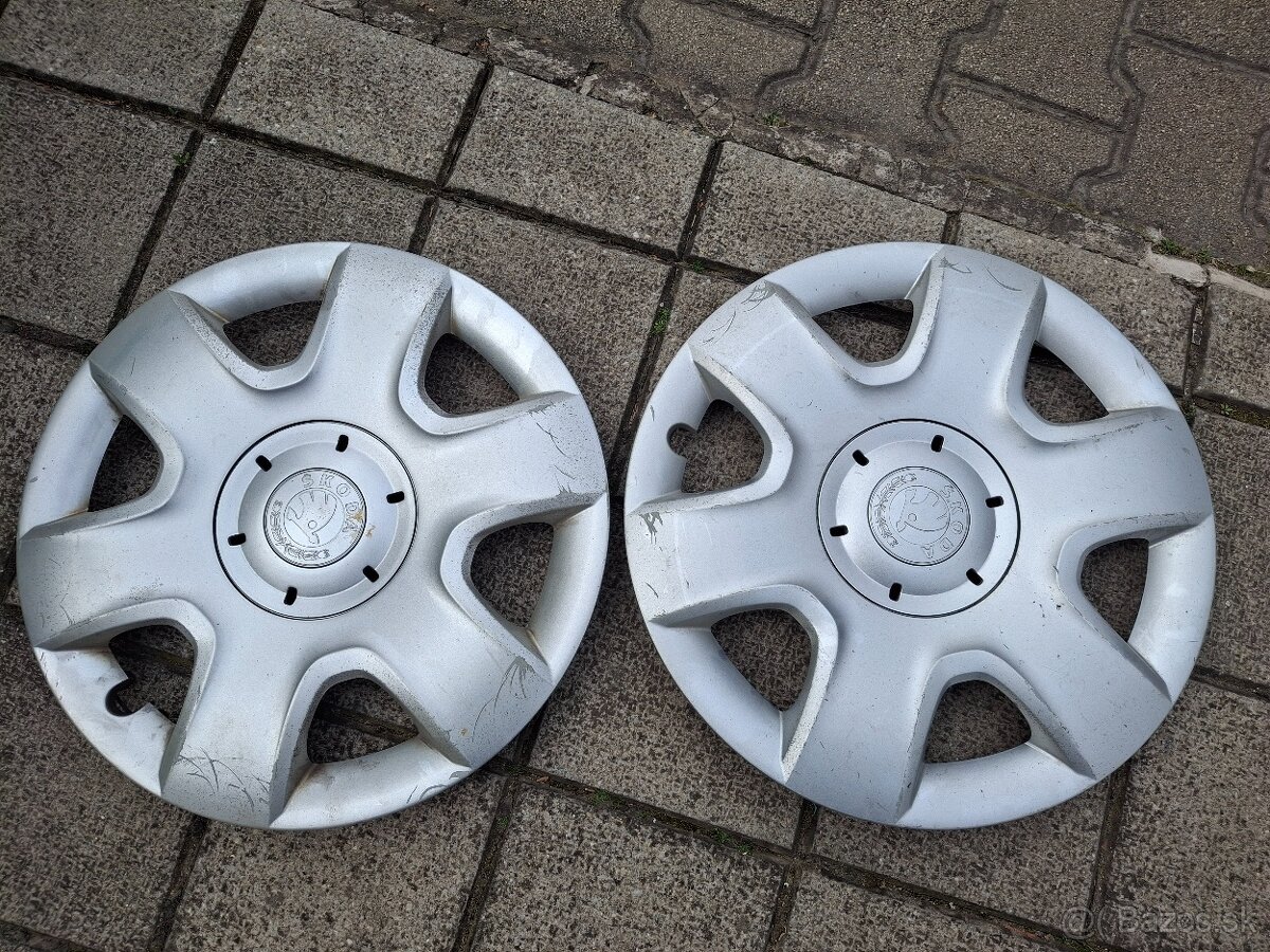 Puklice orig. SKODA FABIA 15"