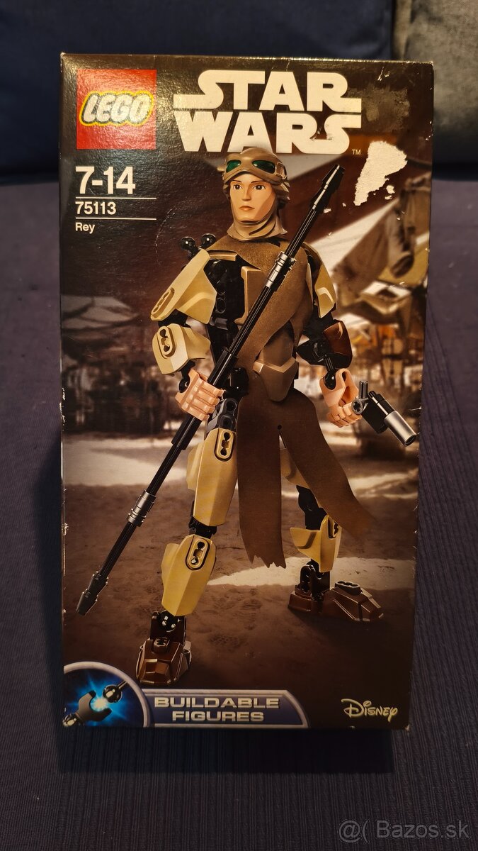Predám Lego Star Wars 75113 skladaciu figúrku Rey