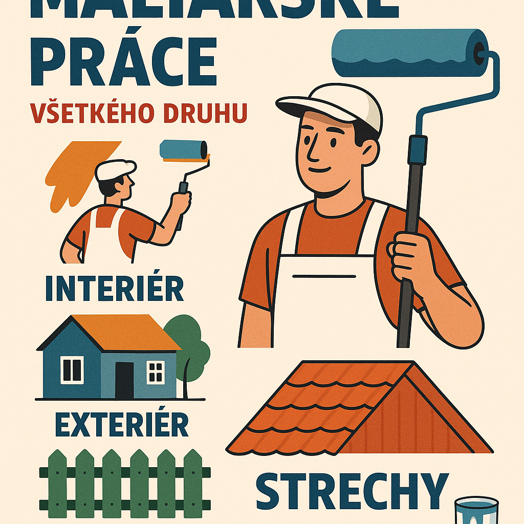 Maliarske práce všetkého druhu
