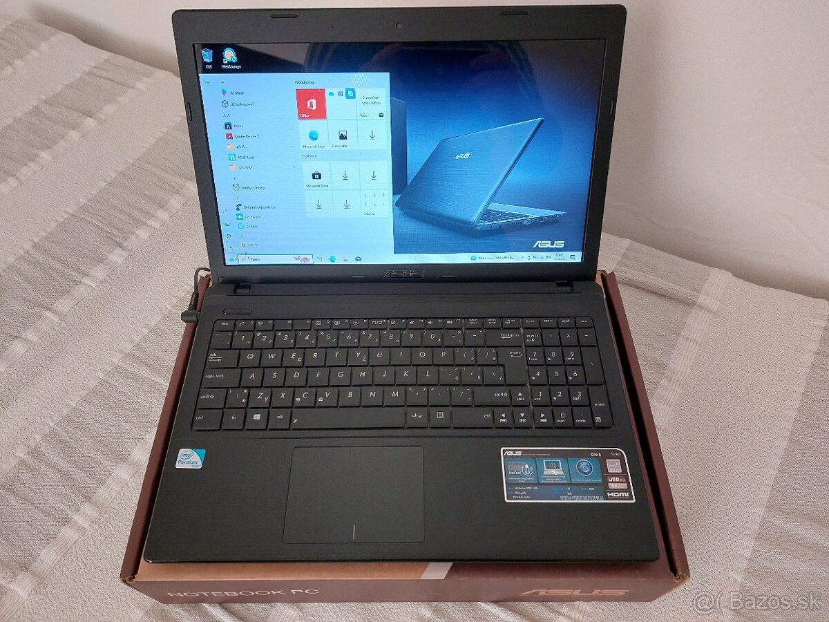 Notebook Asus X55A, Windows 10, Microsoft Office 2019 Profes