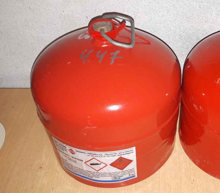 Propan butan flase 2kg
