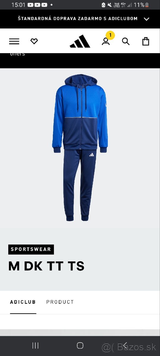 Adidas suprava panska M