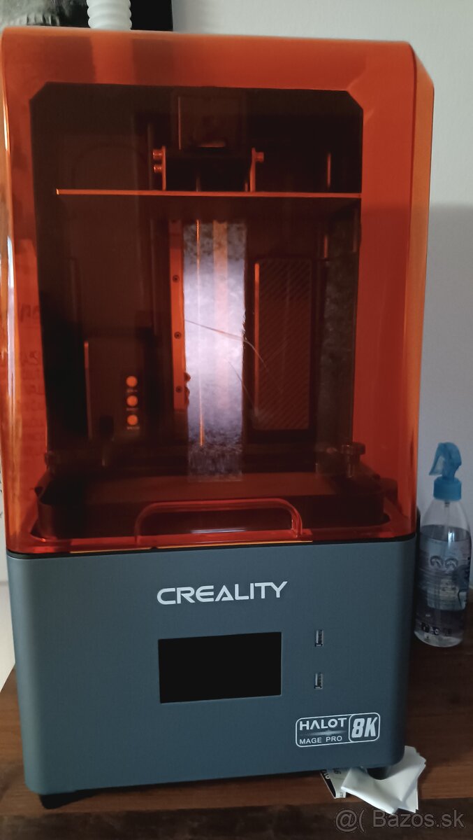 3D SLA tlačiareň Halot Mage Pro + resin čierny