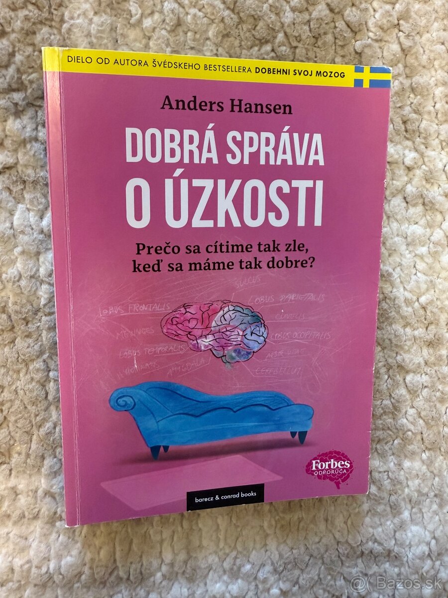 Dobrá správa o úzkosti Anders Hansen