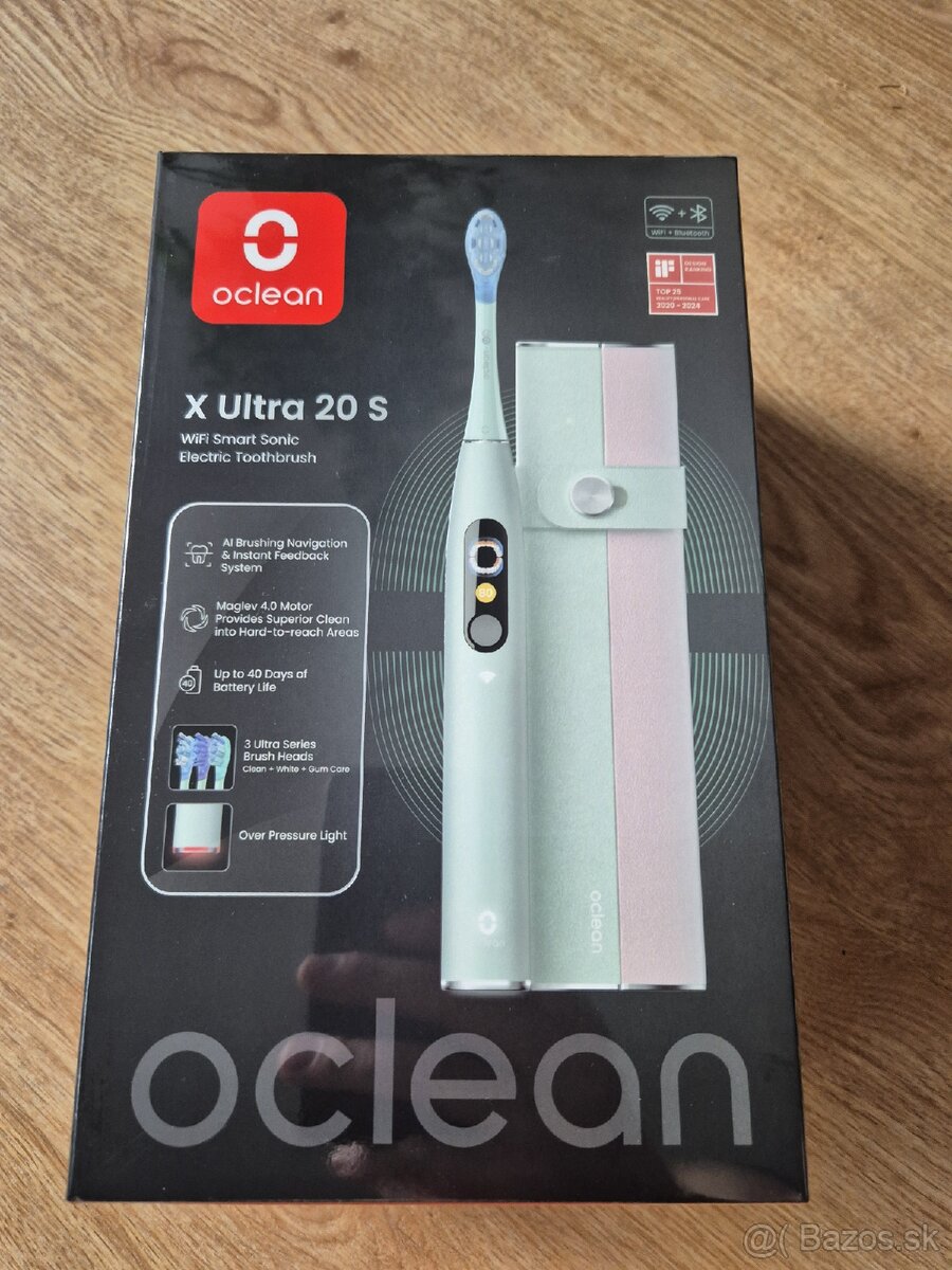 OCLEAN X ULTRA 20 SONICKA ZUBNÁ KEFKA- NOVA