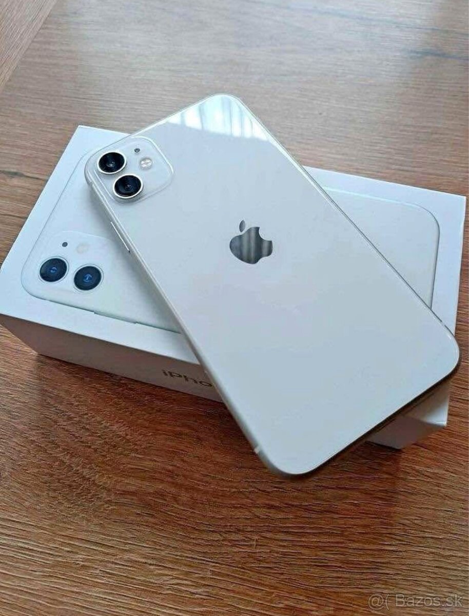 IPhone 11 128GB Bílý