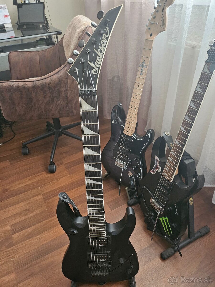 Elektrická gitara JACKSON - Floyd Rose mechanika