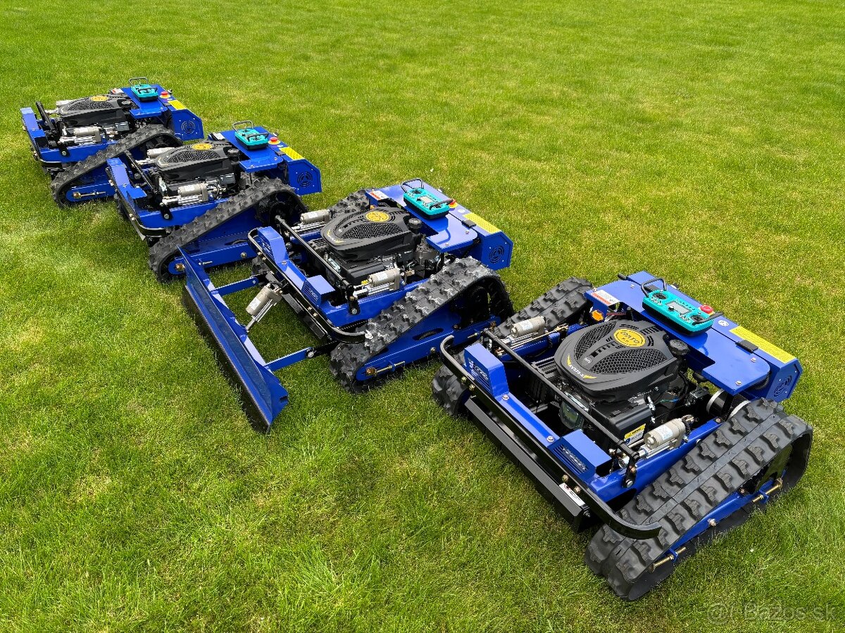 Svahové kosačky na diaľkové ovládanie