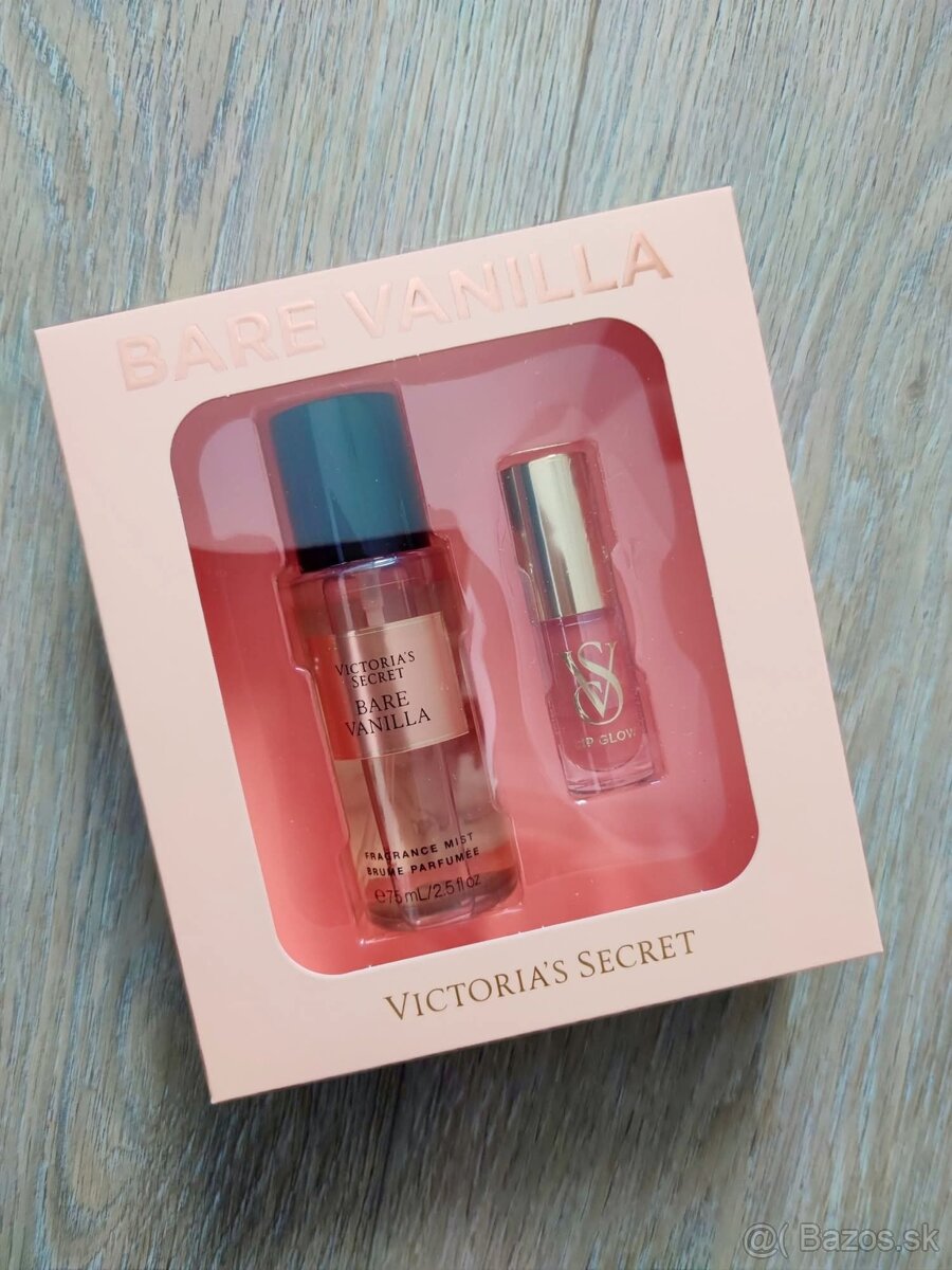 Bare Vanilla mist a lesk na pery sada