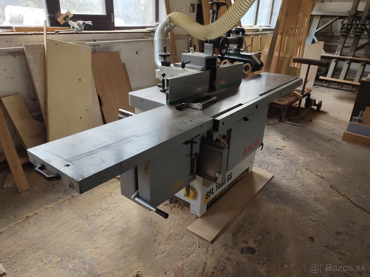 Sicar SFL 1000 SS (2008) – fréza s čapovacím vozíkom