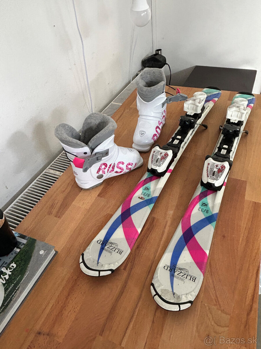 Detské lyže a lyžiarky