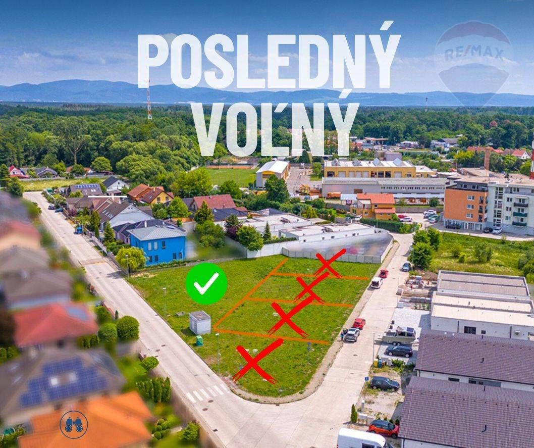 VÝNIMOČNÁ PONUKA - Na predaj stavebný pozemok v Malackách