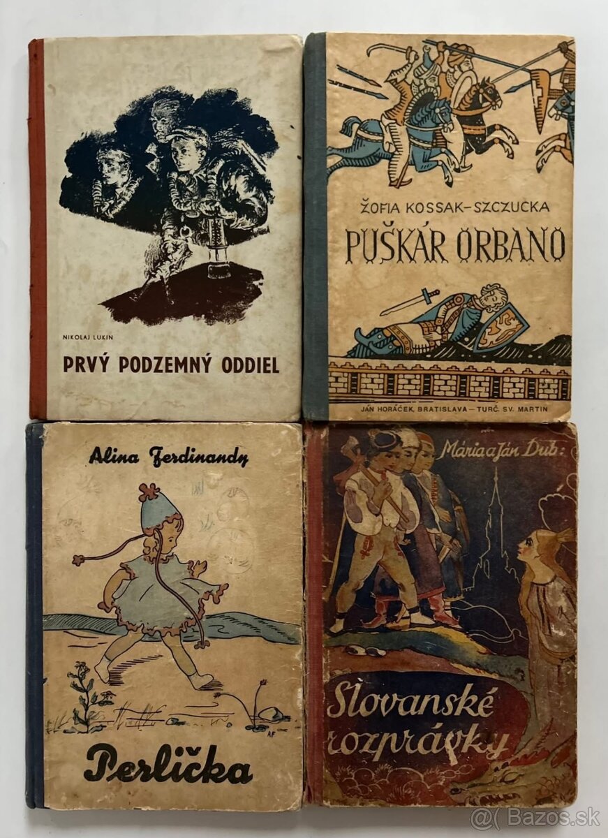 Starožitné detské knihy v slovenčine