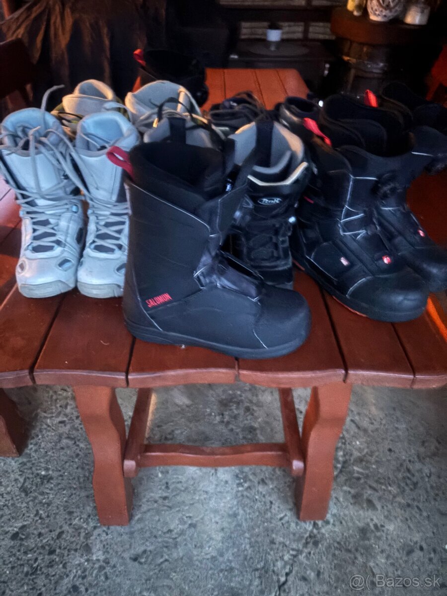 Predám snowboardovú obuv všetky veľkosti