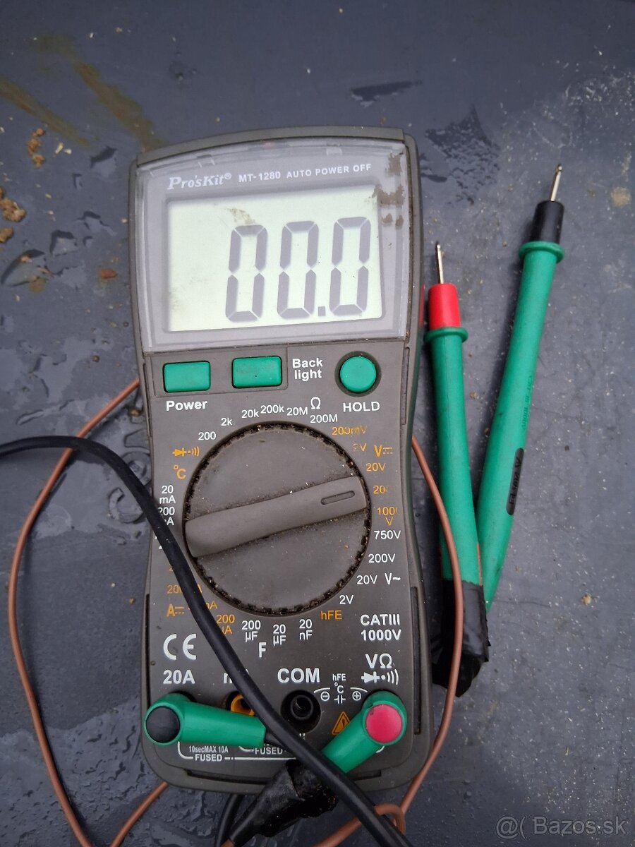 Predám Multimeter MT1280