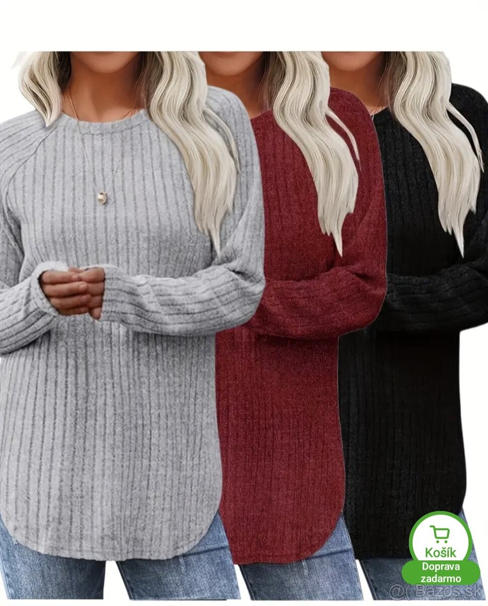 Dámske tričká s dlhým rukávom