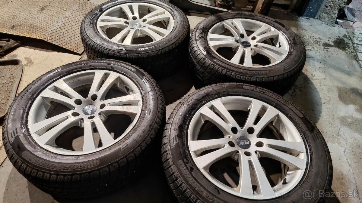 Zimná sada pre VW T5, BMW....5x120 R17, pneu 235/55 R17 103V